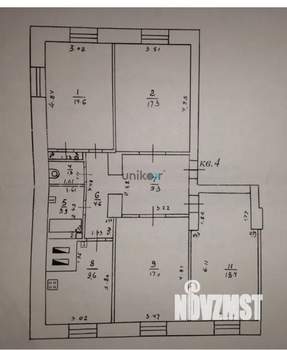4-к квартира, вторичка, 81м2, 2/5 этаж