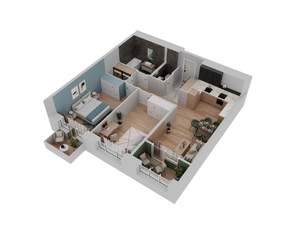 2-к квартира, вторичка, 72м2, 5/25 этаж