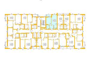 1-к квартира, вторичка, 39м2, 22/27 этаж