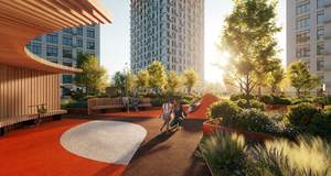 3-к квартира, строящийся дом, 103м2, 13/18 этаж