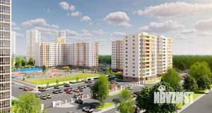 2-к квартира, строящийся дом, 54м2, 13/25 этаж