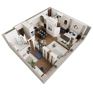 2-к квартира, вторичка, 72м2, 9/18 этаж