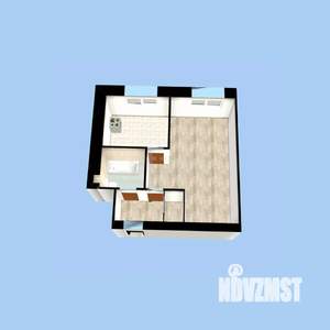 1-к квартира, вторичка, 29м2, 1/5 этаж