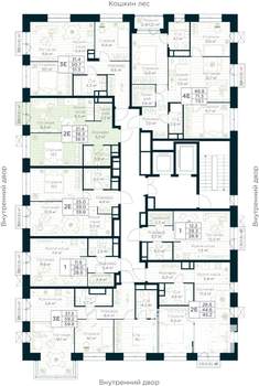 1-к квартира, вторичка, 39м2, 5/15 этаж