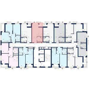 1-к квартира, вторичка, 25м2, 2/22 этаж