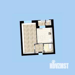 1-к квартира, вторичка, 35м2, 4/8 этаж