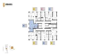 2-к квартира, вторичка, 46м2, 30/32 этаж
