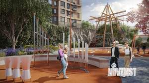 2-к квартира, строящийся дом, 54м2, 4/21 этаж