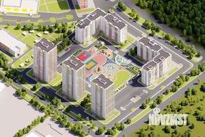 2-к квартира, строящийся дом, 54м2, 11/25 этаж