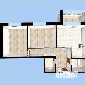 2-к квартира, вторичка, 68м2, 7/19 этаж