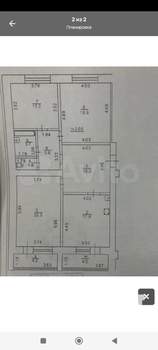 3-к квартира, вторичка, 100м2, 6/17 этаж