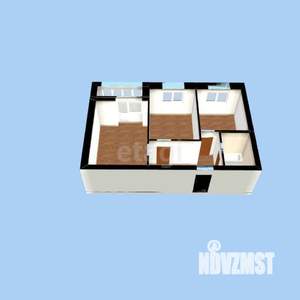 2-к квартира, вторичка, 55м2, 5/8 этаж