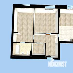 3-к квартира, вторичка, 70м2, 6/27 этаж
