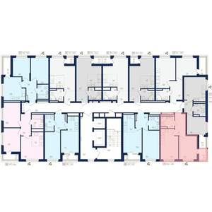 1-к квартира, вторичка, 33м2, 4/22 этаж