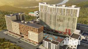 1-к квартира, строящийся дом, 26м2, 6/16 этаж