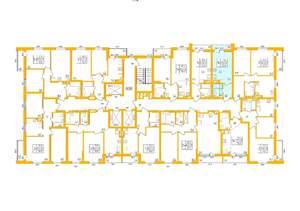 Студия квартира, строящийся дом, 22м2, 27/27 этаж