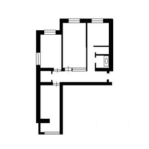 3-к квартира, вторичка, 74м2, 2/10 этаж