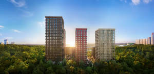 3-к квартира, строящийся дом, 98м2, 3/10 этаж