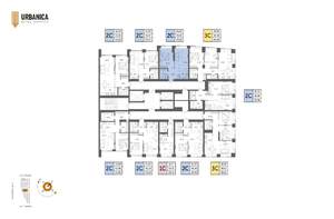 2-к квартира, вторичка, 43м2, 13/32 этаж