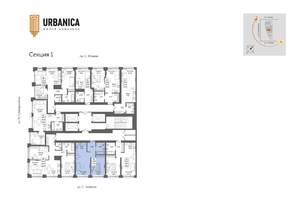 2-к квартира, вторичка, 45м2, 17/32 этаж