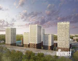 2-к квартира, вторичка, 52м2, 12/24 этаж