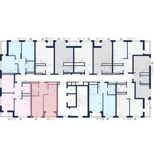 2-к квартира, вторичка, 34м2, 17/22 этаж