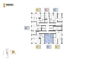 2-к квартира, вторичка, 46м2, 25/32 этаж