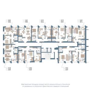 2-к квартира, вторичка, 55м2, 3/14 этаж