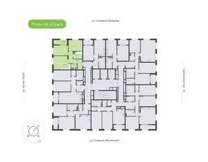 2-к квартира, вторичка, 59м2, 14/25 этаж