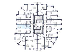 Студия квартира, строящийся дом, 27м2, 20/34 этаж
