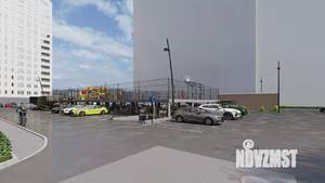1-к квартира, строящийся дом, 27м2, 6/16 этаж