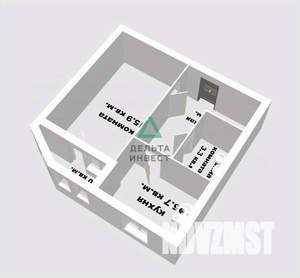 1-к квартира, вторичка, 33м2, 8/10 этаж