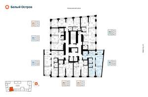 3-к квартира, вторичка, 74м2, 7/23 этаж
