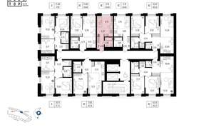 1-к квартира, вторичка, 24м2, 2/13 этаж