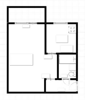 1-к квартира, вторичка, 31м2, 2/5 этаж