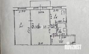 2-к квартира, вторичка, 46м2, 5/5 этаж
