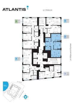 2-к квартира, вторичка, 61м2, 18/32 этаж