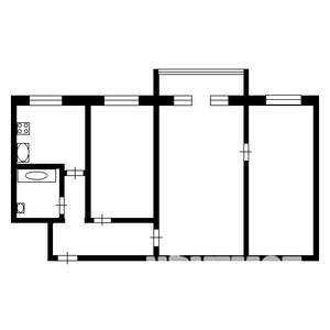 3-к квартира, вторичка, 60м2, 5/9 этаж