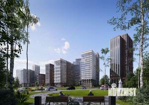 2-к квартира, вторичка, 57м2, 20/32 этаж