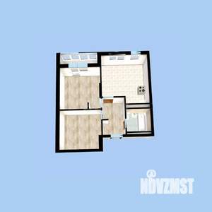 3-к квартира, вторичка, 53м2, 14/21 этаж