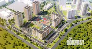 1-к квартира, строящийся дом, 41м2, 16/25 этаж