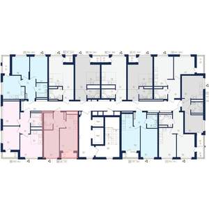 2-к квартира, вторичка, 34м2, 13/22 этаж