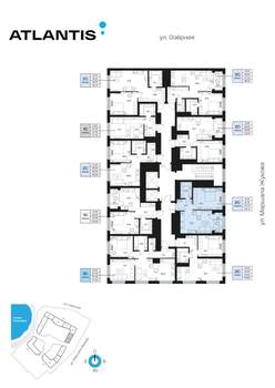 2-к квартира, вторичка, 43м2, 7/32 этаж