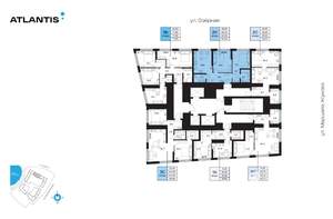 2-к квартира, вторичка, 61м2, 18/32 этаж