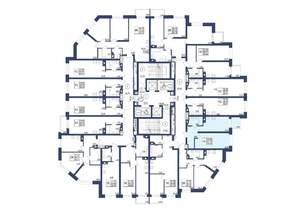 1-к квартира, вторичка, 39м2, 20/34 этаж