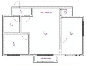 2-к квартира, вторичка, 42м2, 4/5 этаж