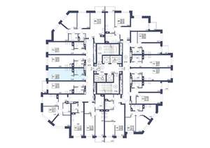 Студия квартира, строящийся дом, 27м2, 8/34 этаж