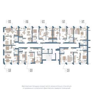 2-к квартира, вторичка, 63м2, 5/14 этаж