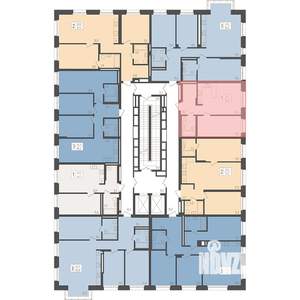 1-к квартира, вторичка, 51м2, 10/18 этаж