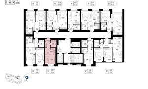 1-к квартира, вторичка, 25м2, 4/25 этаж